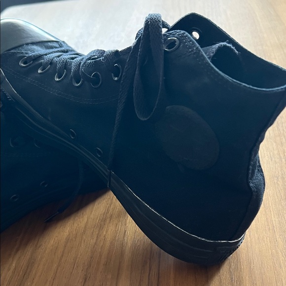 Converse Black High-Top Sneakers - Picture 2 of 5
